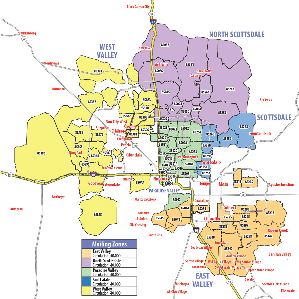 Map of RSVP Phoenix